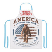 Hunting Sasquatch America Land of the Free Apron
