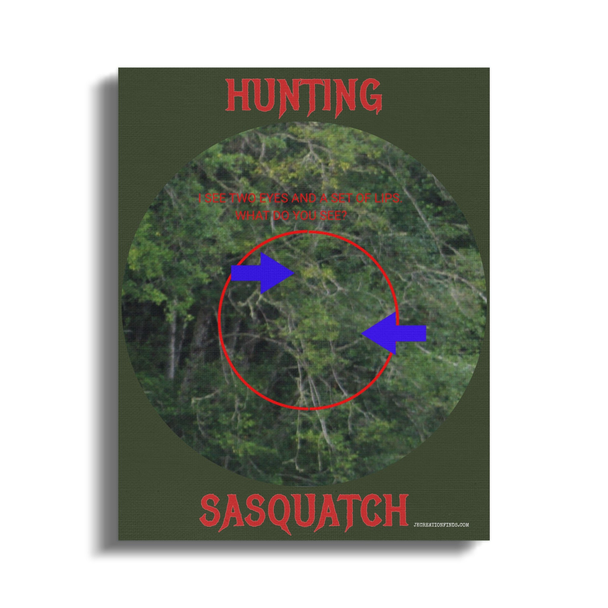 Hunting Sasquatch themed product