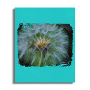 Beautiful Dandelion Design Turquoise Wall Art product