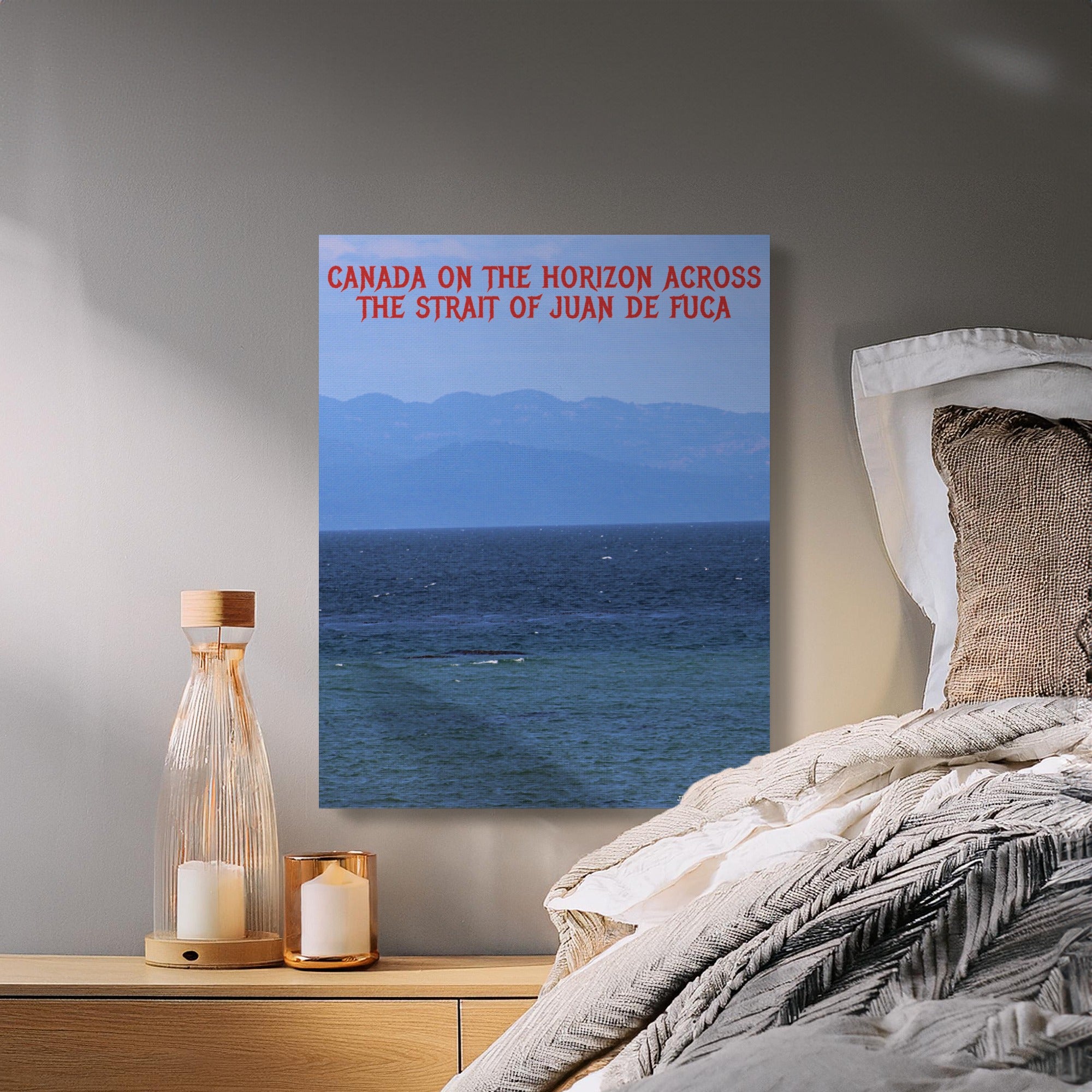 Canada on the Horizon Across the Strait of Juan de Fuca product type