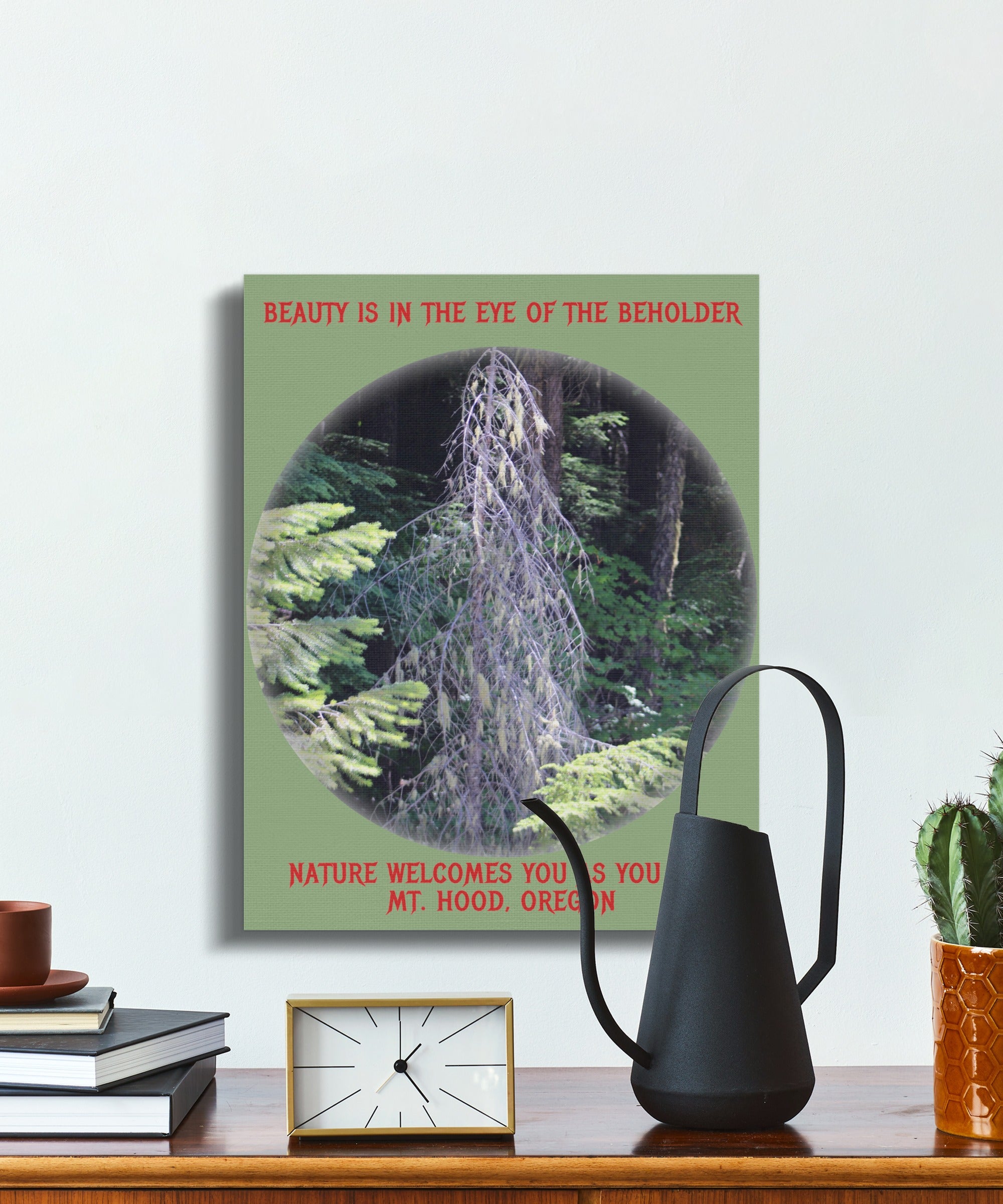 Beauty in the Eye of the Beholder wall art product