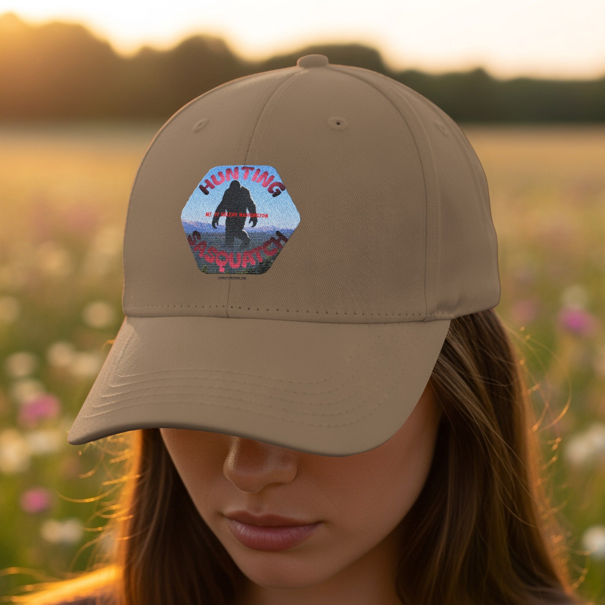 Hunting Sasquatch Embroidered Hat product type