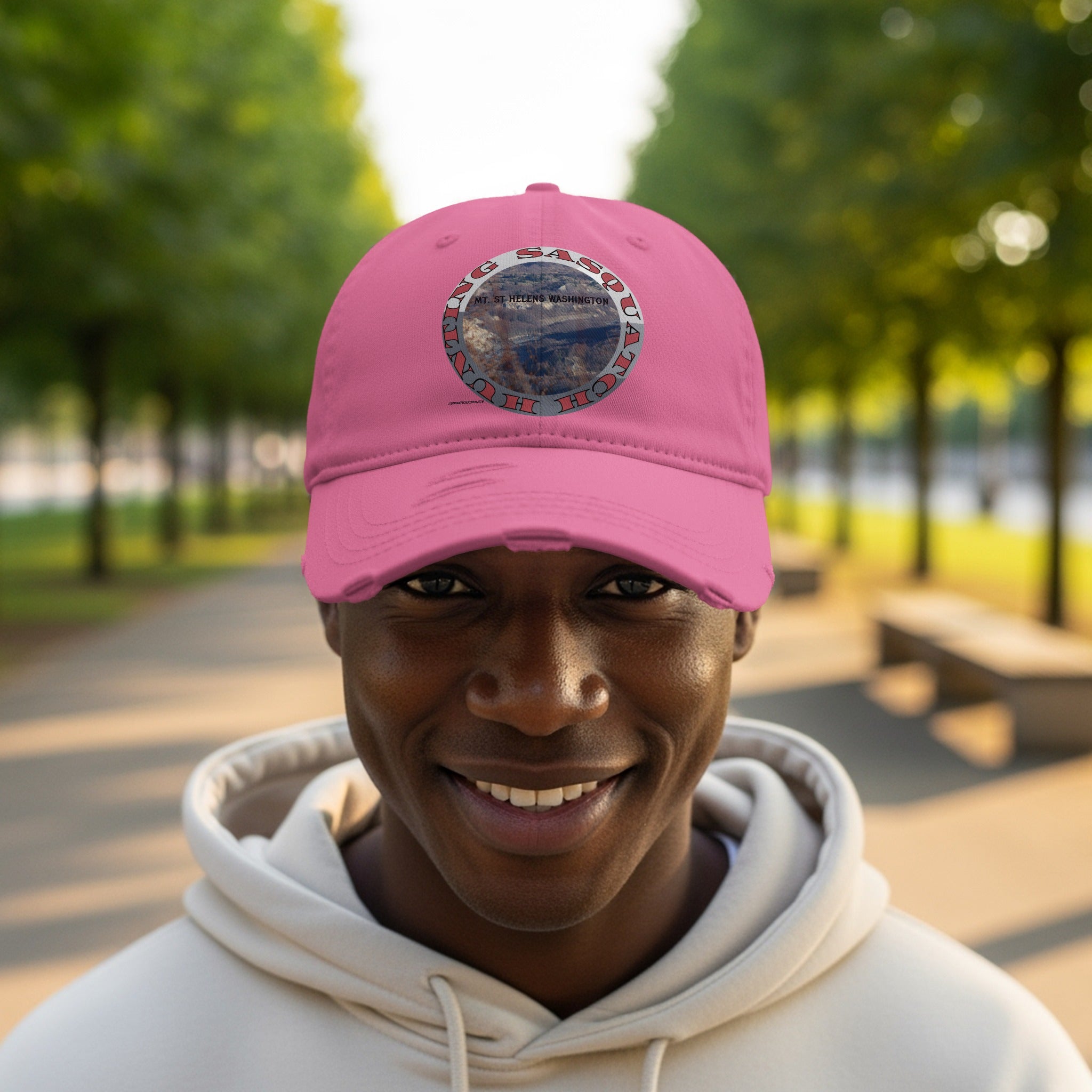 Vintage Inspired Wandering Explorer Pink Hat product