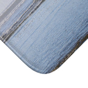 Beautiful Blue Coastal Abstract Design Decor