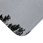 Soft Edge Tree Patterned Bath Mat