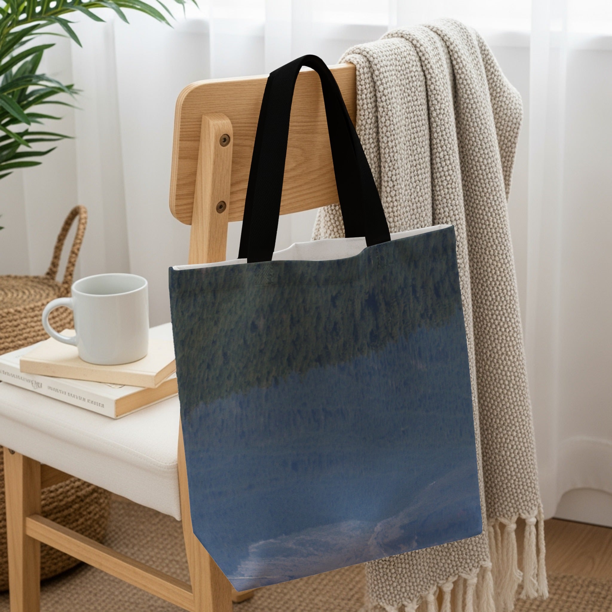 Spacious Scenic Tote Bag Perfect Daily Carryall Product