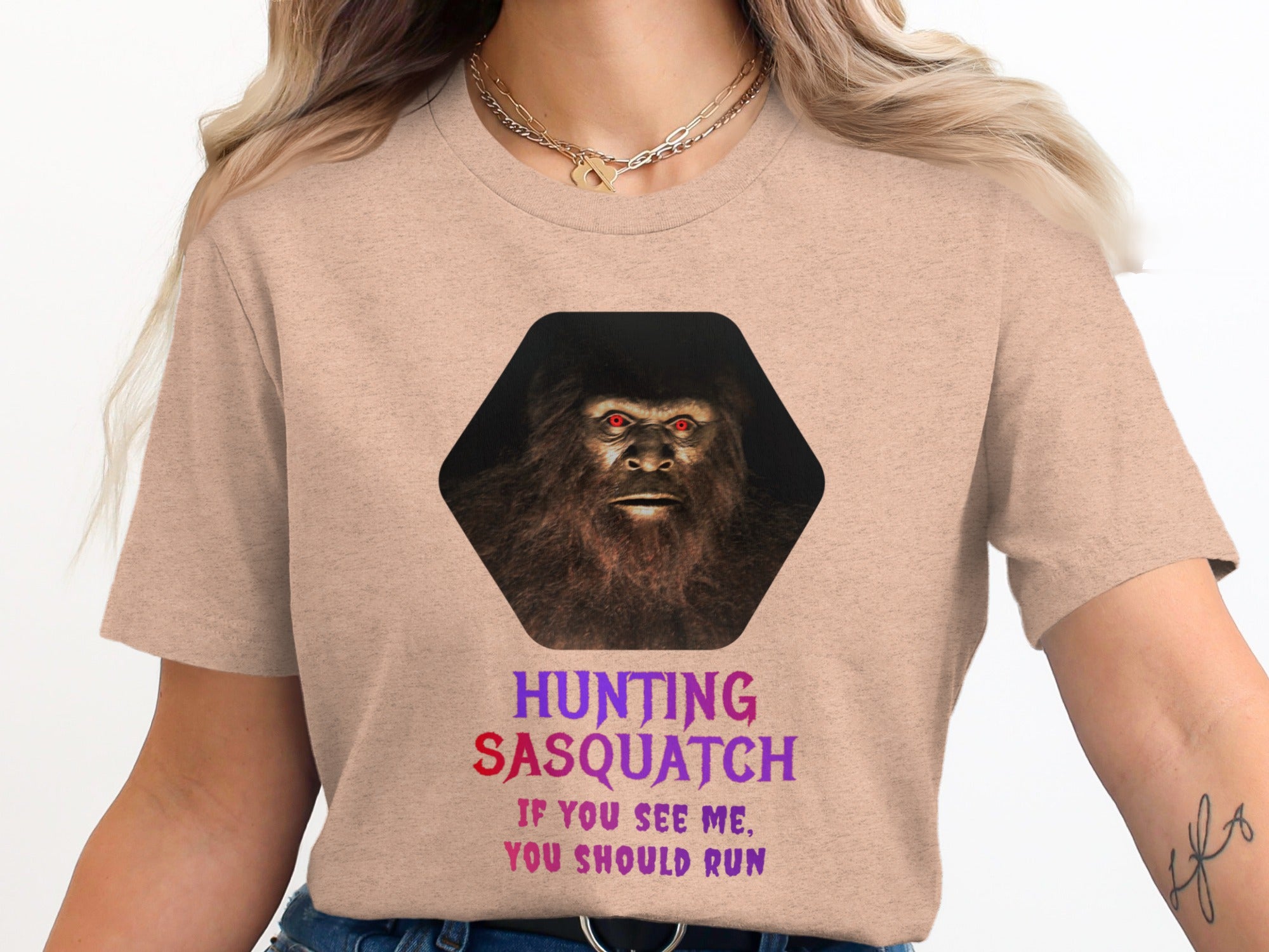 Hunting Sasquatch If You See Me You Should Run product type