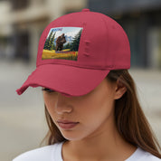 Hunting Sasquatch Embroidered Baseball Cap product