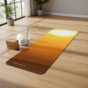 Sunset Gradient Womens Yoga Mat Fitness product