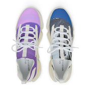 Unique Two-Tone Sneakers with Distinct Color Scheme