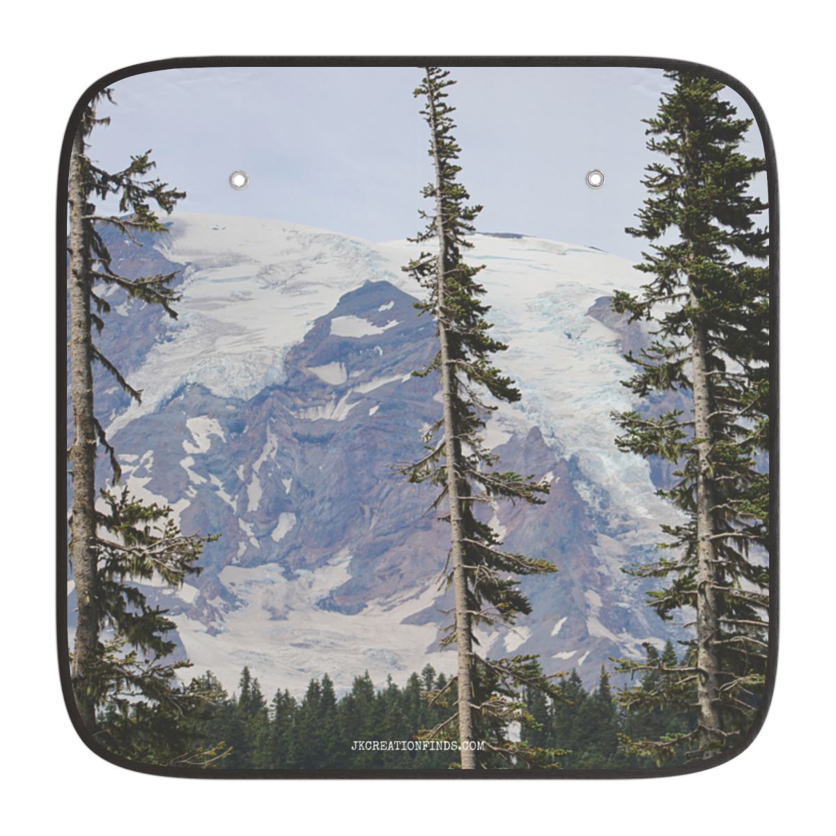 Majestic Mountain Scenery Car Sunshade Accessory
