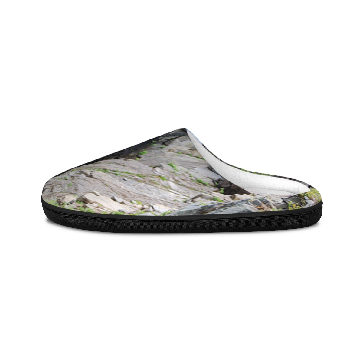 Cozy Home Slip-On Slippers with Nature Print Design