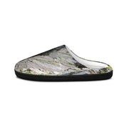 Cozy Home Slip-On Slippers with Nature Print Design