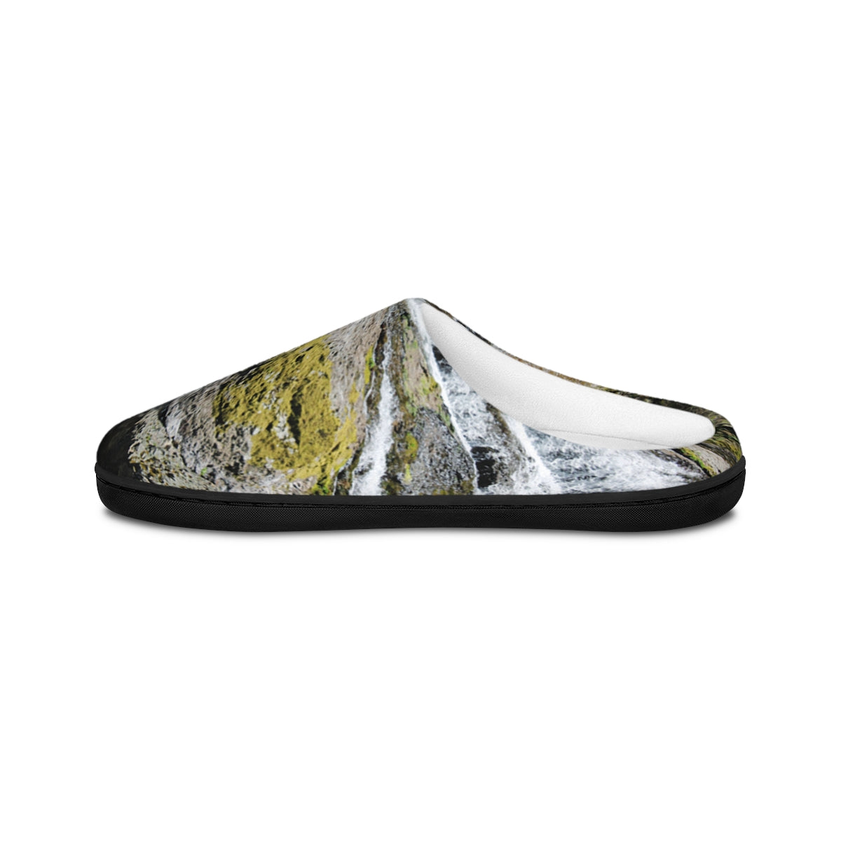Waterfall Nature Scene Comfortable Slip-On Footwear