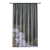 Nature Forest Stream Scenic Curtain Decor Product