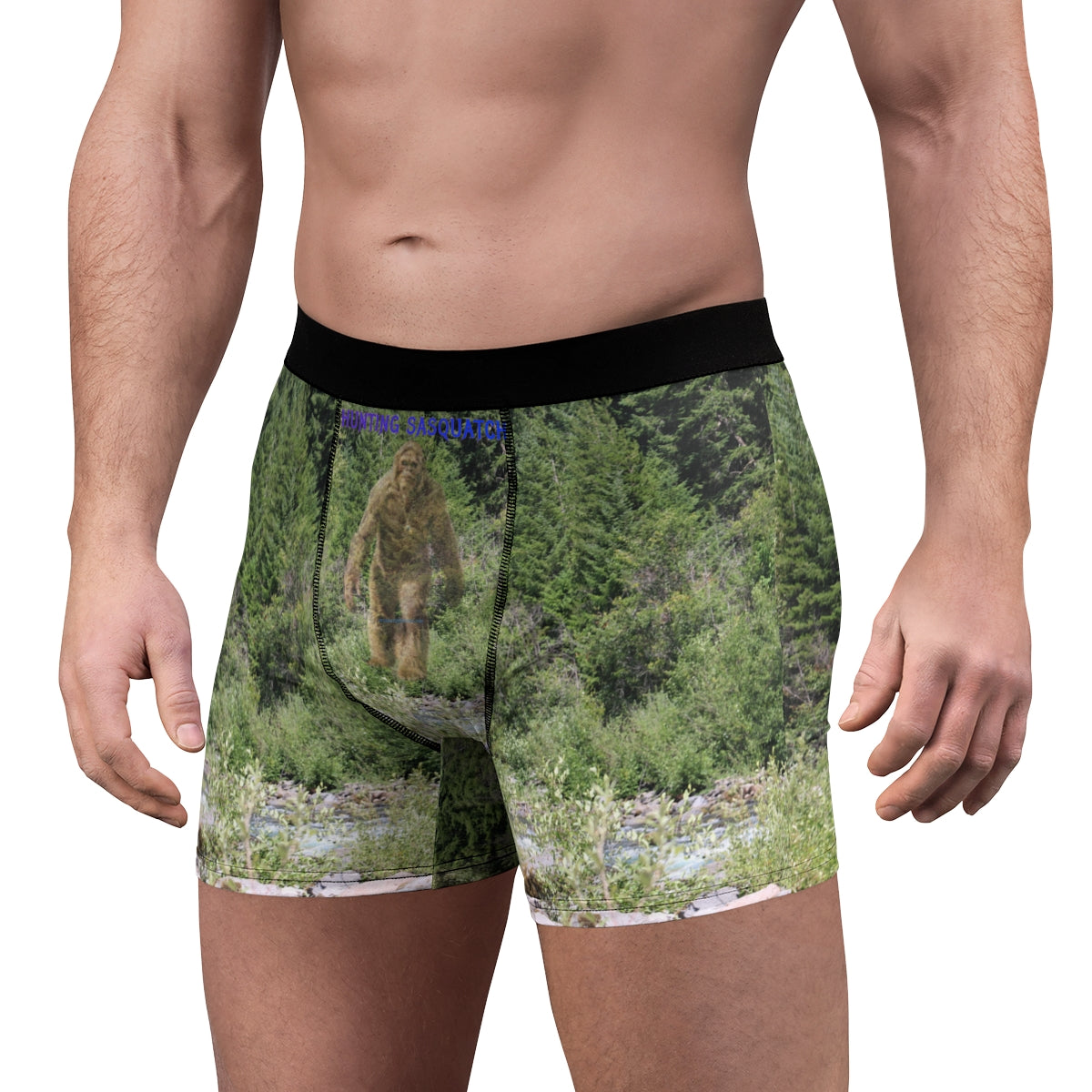 Bigfoot and Forest Design Men's Underwear product
