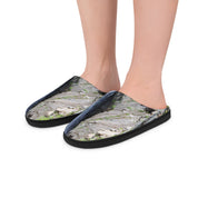 Comfortable Cozy Stone Pattern Indoor Slip-On Slippers