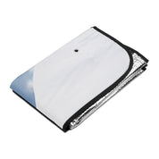 Reflective White and Silver Folded Car Sunshade Product