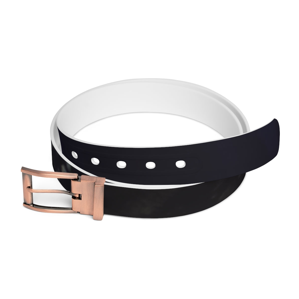Elegant Black and Gold Dual-Tone Belt