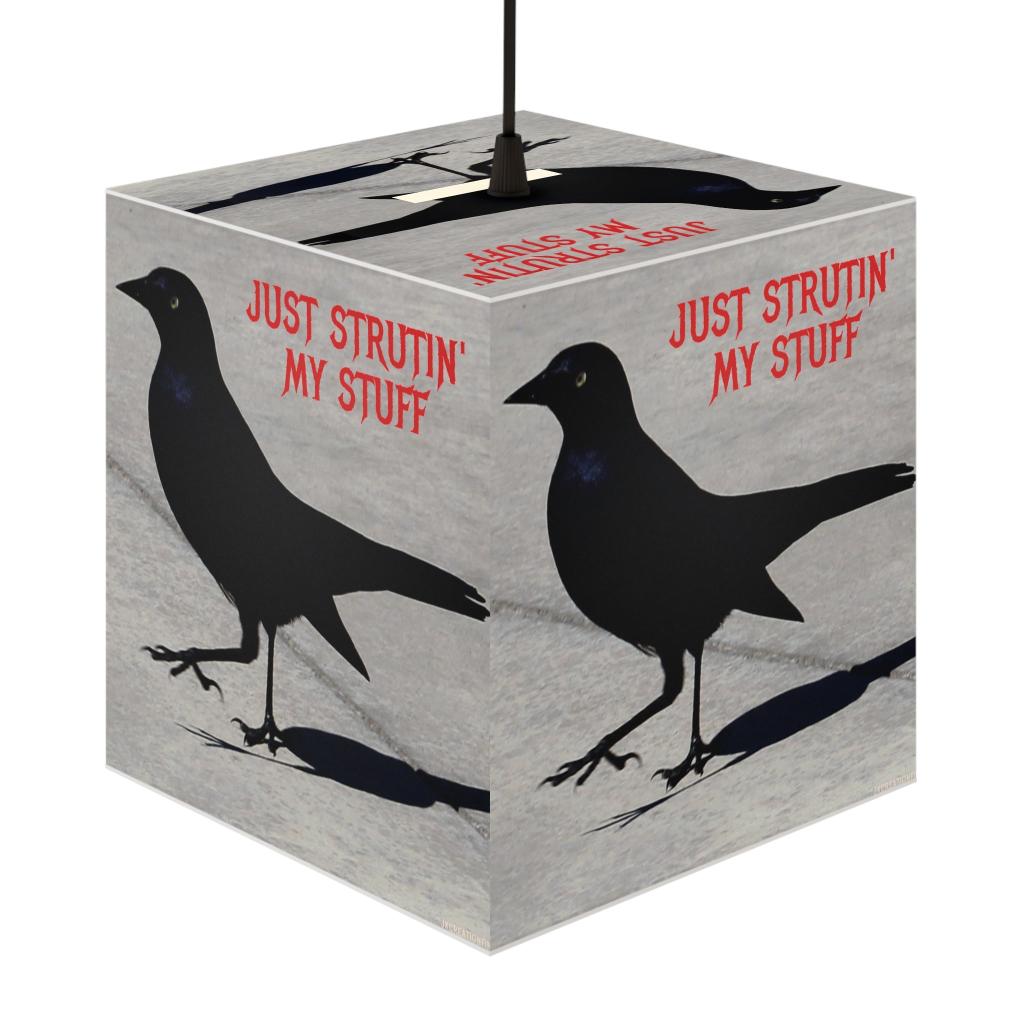 Just Strutin' My Stuff Black Bird Design product type