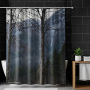 Majestic Forest Scene Design Shower Curtain Product