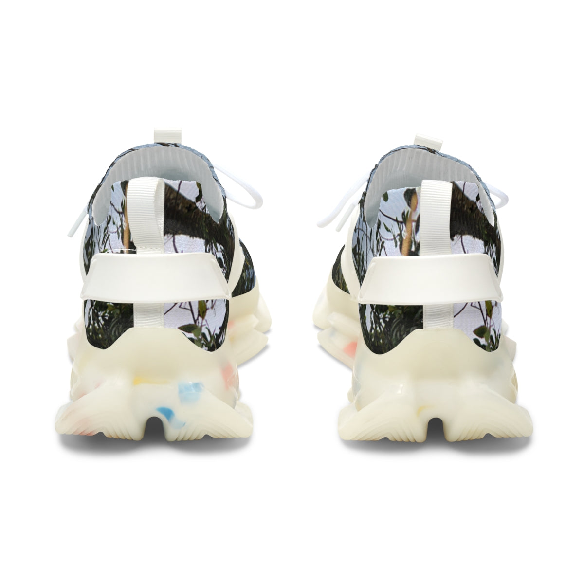 Stylish Chunky Sole Sneakers With Artistic Design