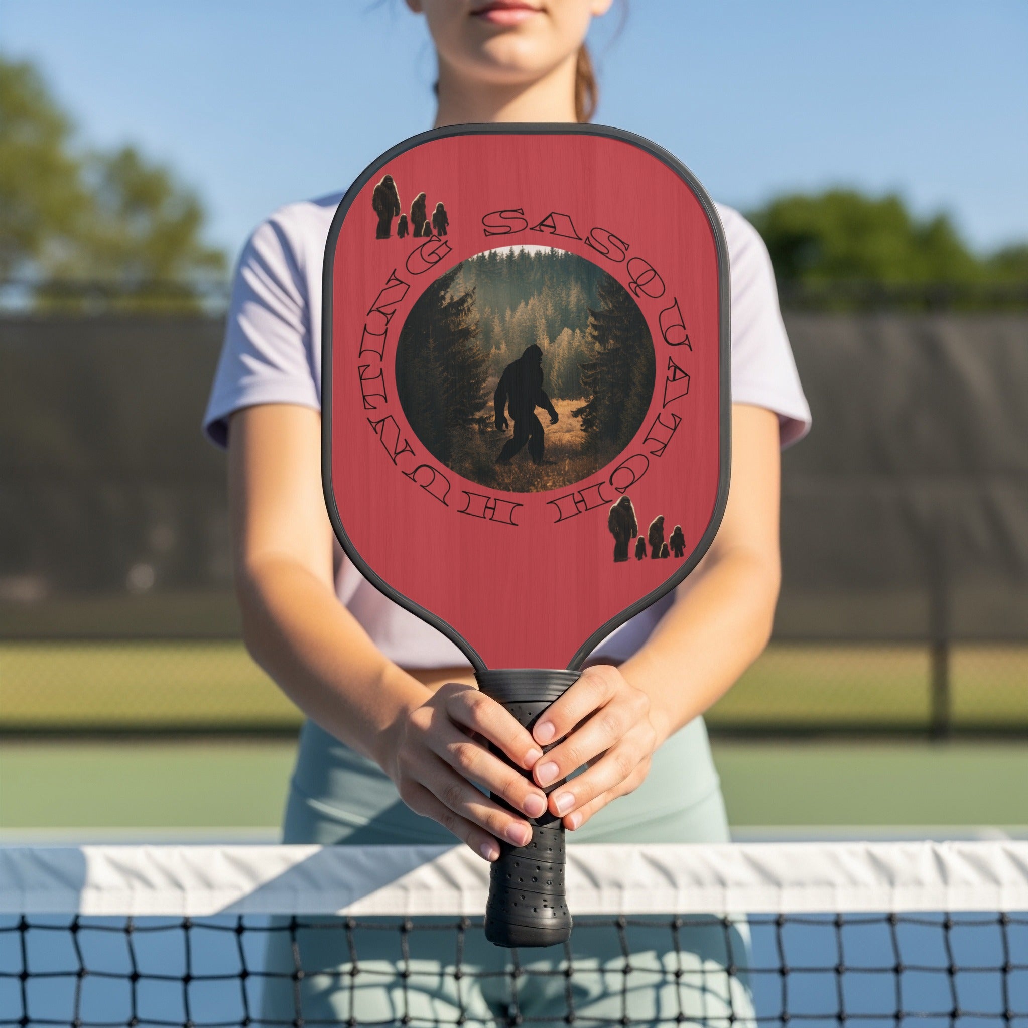 Hunting Sasquatch Themed Pickleball Paddle product type