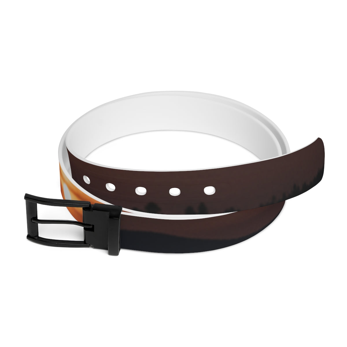 Sunset Landscape Print Adjustable Belt Product