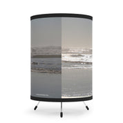 Serene Beach Waves Photography on Display Divider