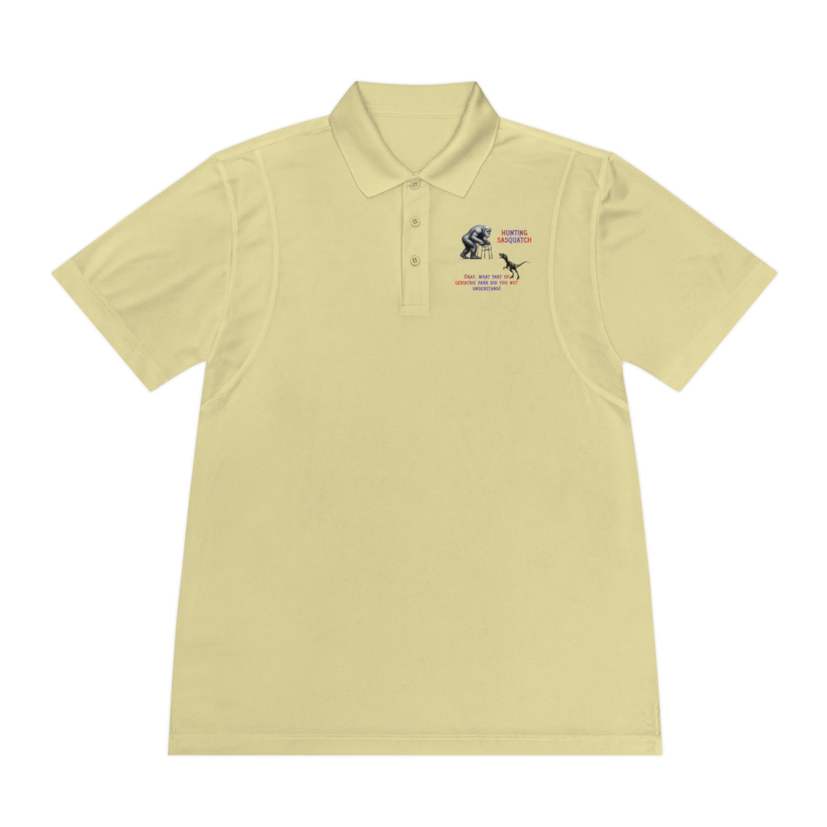 Embroidered Yellow Polo Shirt with Unique Logo Product