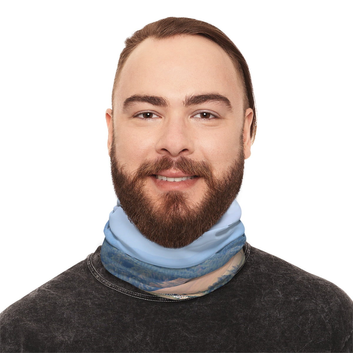 Scenic Mountain Design Blue Neck Gaiter Accessory