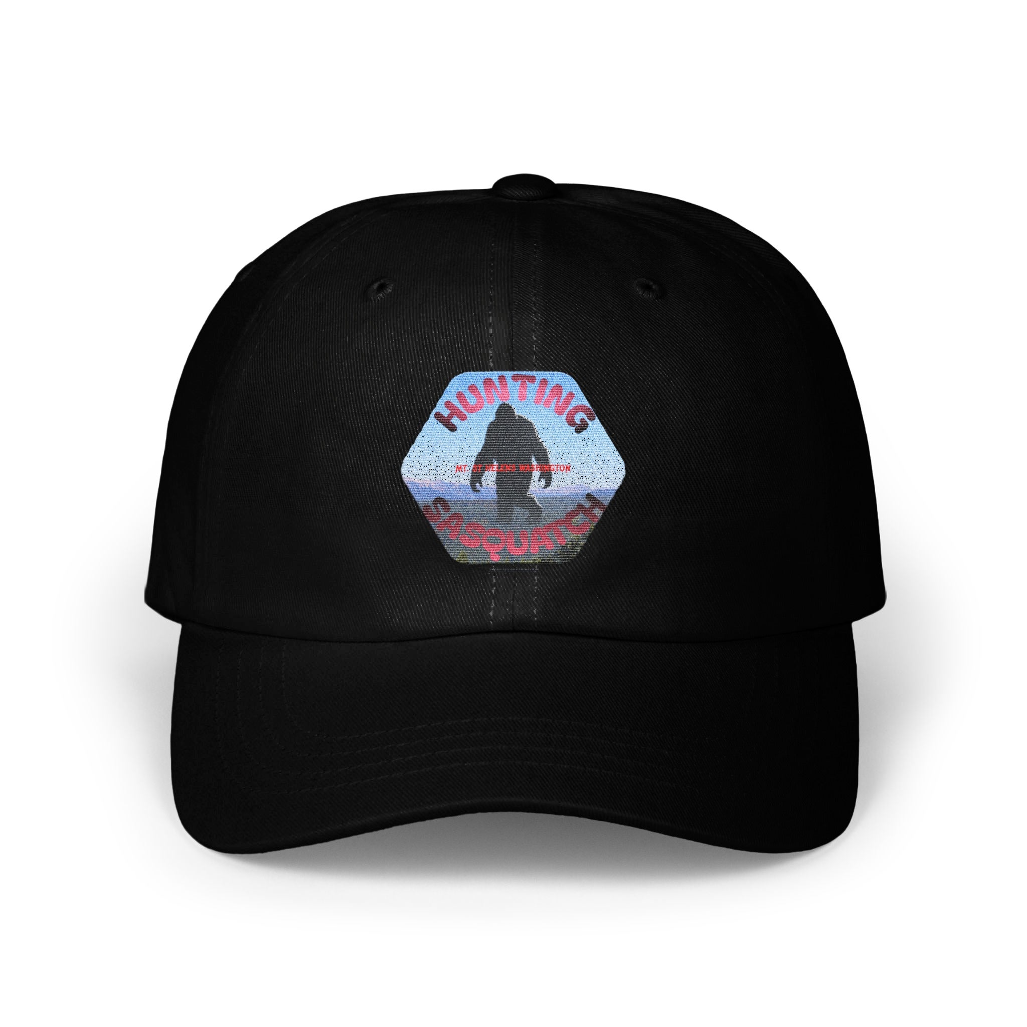 Hunting Sasquatch Black Embroidered Hat Product