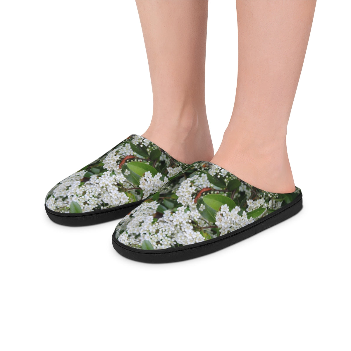 Beautiful Floral Pattern on Comfy Slip-On Shoes Product