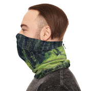 Scenic Forest Print Breathable Neck Gaiter Accessory