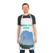 Hunting Space Aliens Design Apron Fun Gift for Ufologists