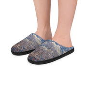 Cozy Slippers with Scenic Mountain Winter Design