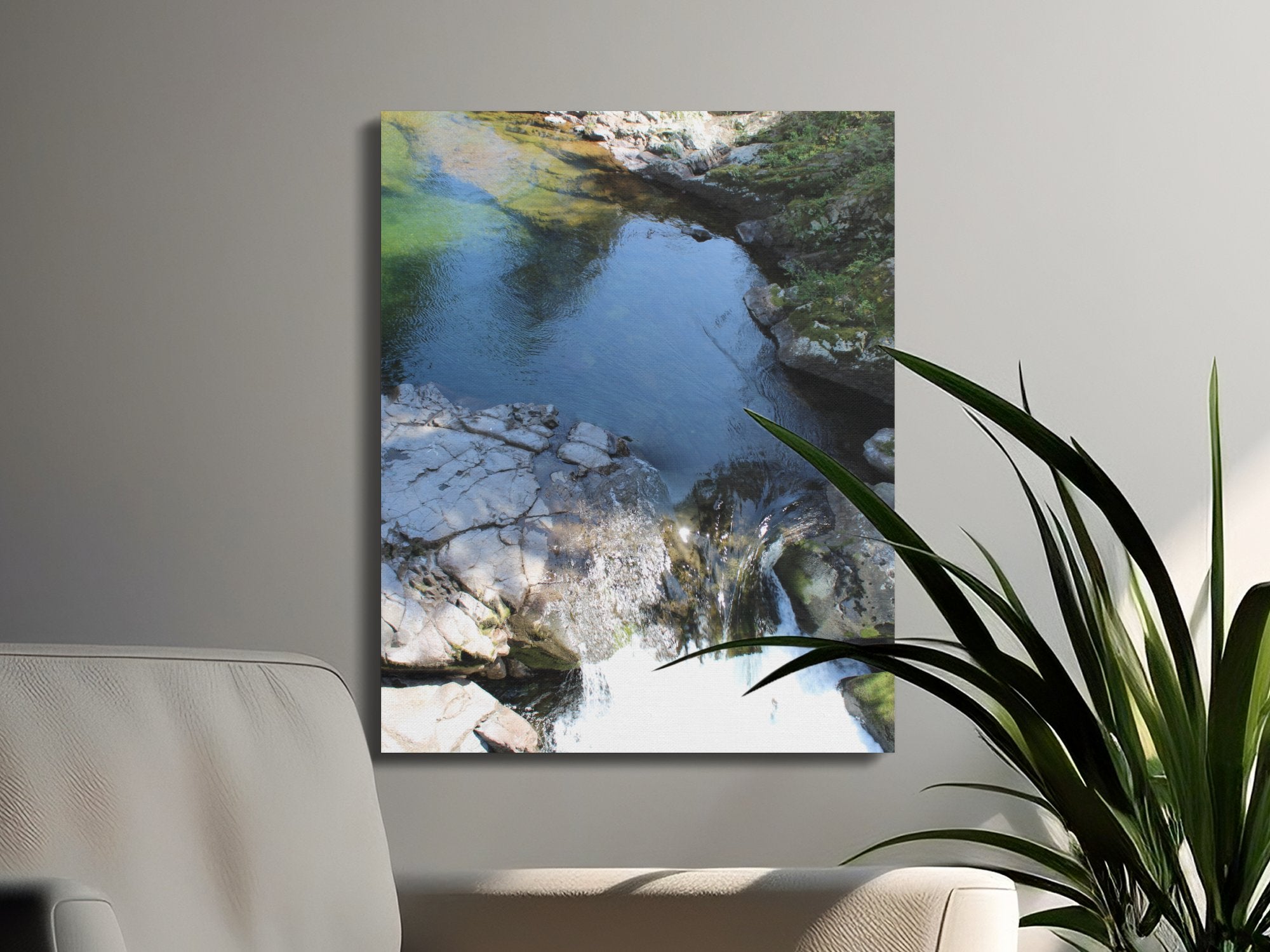 Tranquil River Reflections Wall Art product type