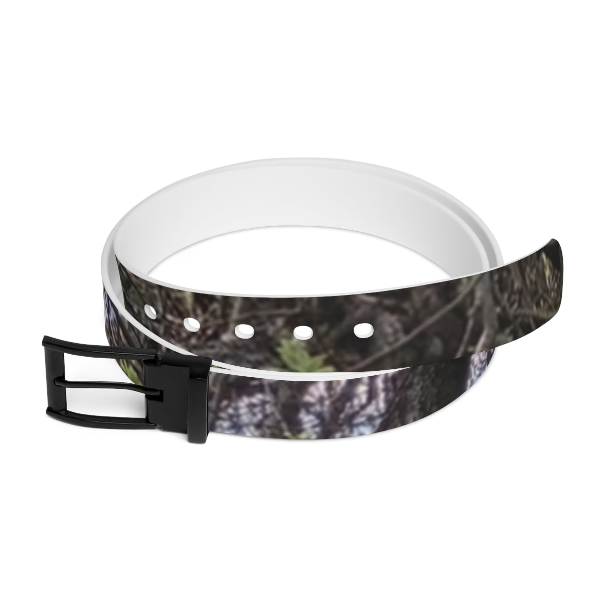 Nature-Inspired Camouflage Design Belt Fashion Accessory