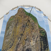 Majestic Mountain Landscape Scenic Shower Curtain