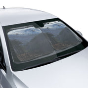 Scenic Mountain Landscape Car Sunshade Product