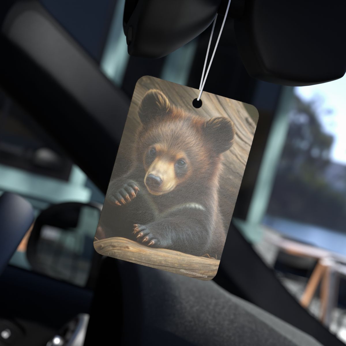 Adorable Bear Cub Scented Car Air Freshener product