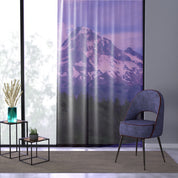 Stunning Mountain View Patterned Curtain Product