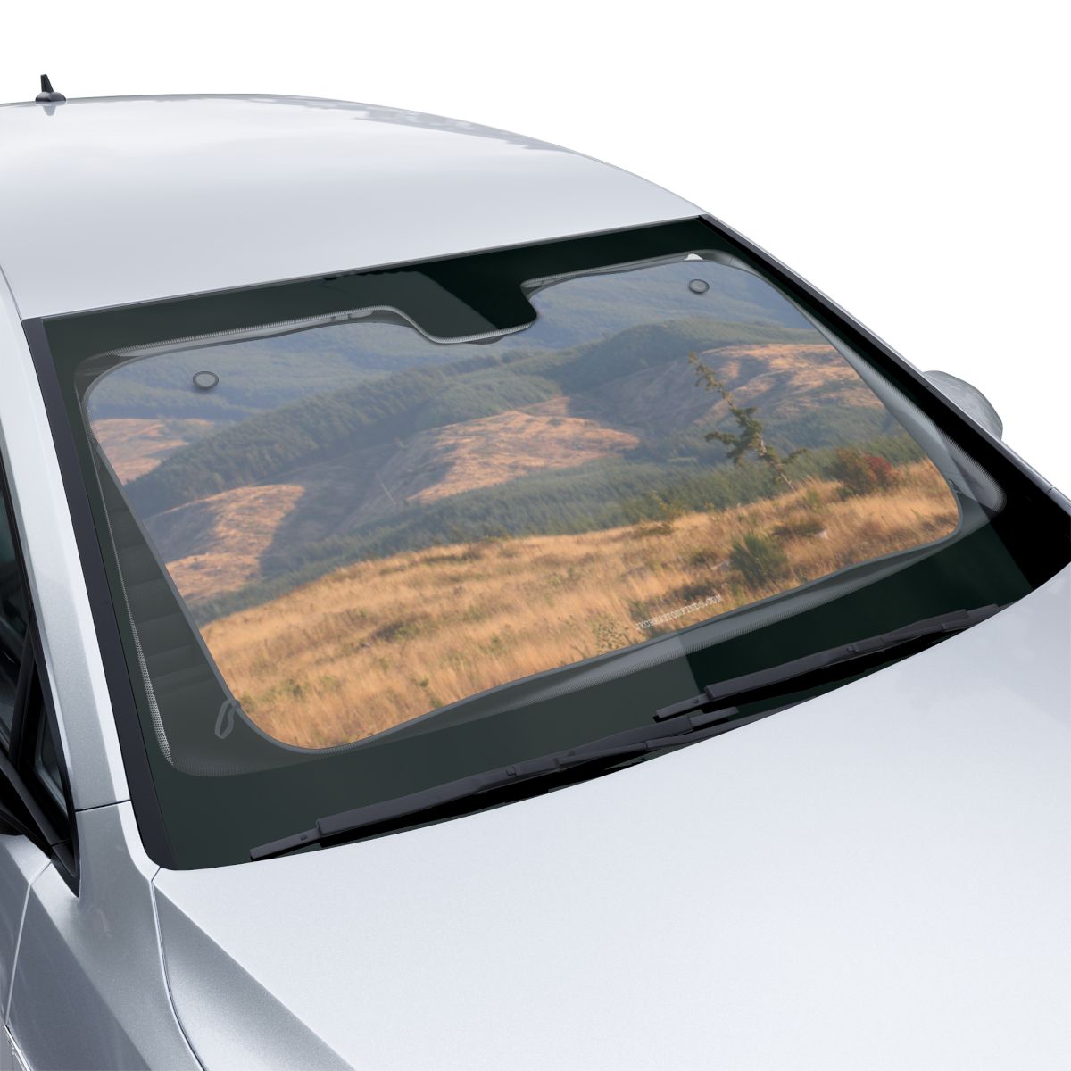 Scenic Mountain Landscape Windshield Sunshade product