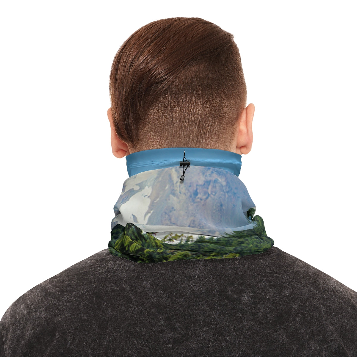 Mountain Landscape Neck Gaiter for Outdoor Activities