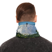 Mountain Landscape Neck Gaiter for Outdoor Activities