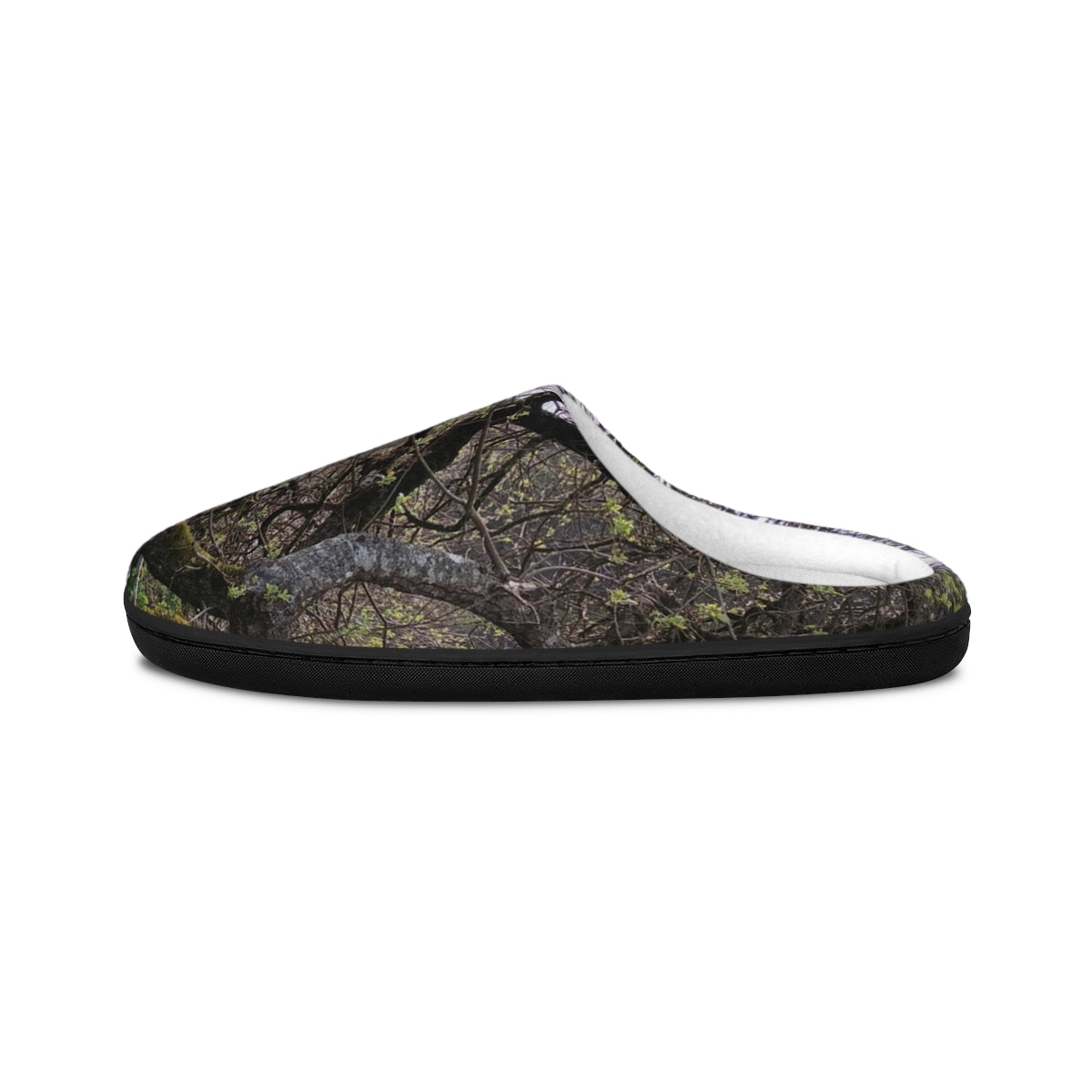 Forest Camouflage Warm Cozy Indoor Slippers