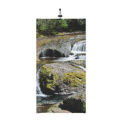 Flowing Waterfall Scene Towel for Your Bathroom Decor