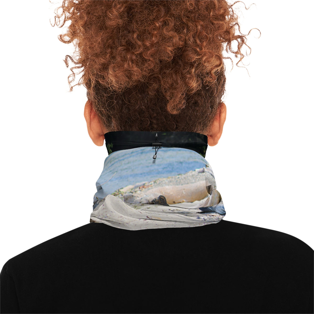 Scenic Beach Design Stylish Multifunctional Neck Gaiter