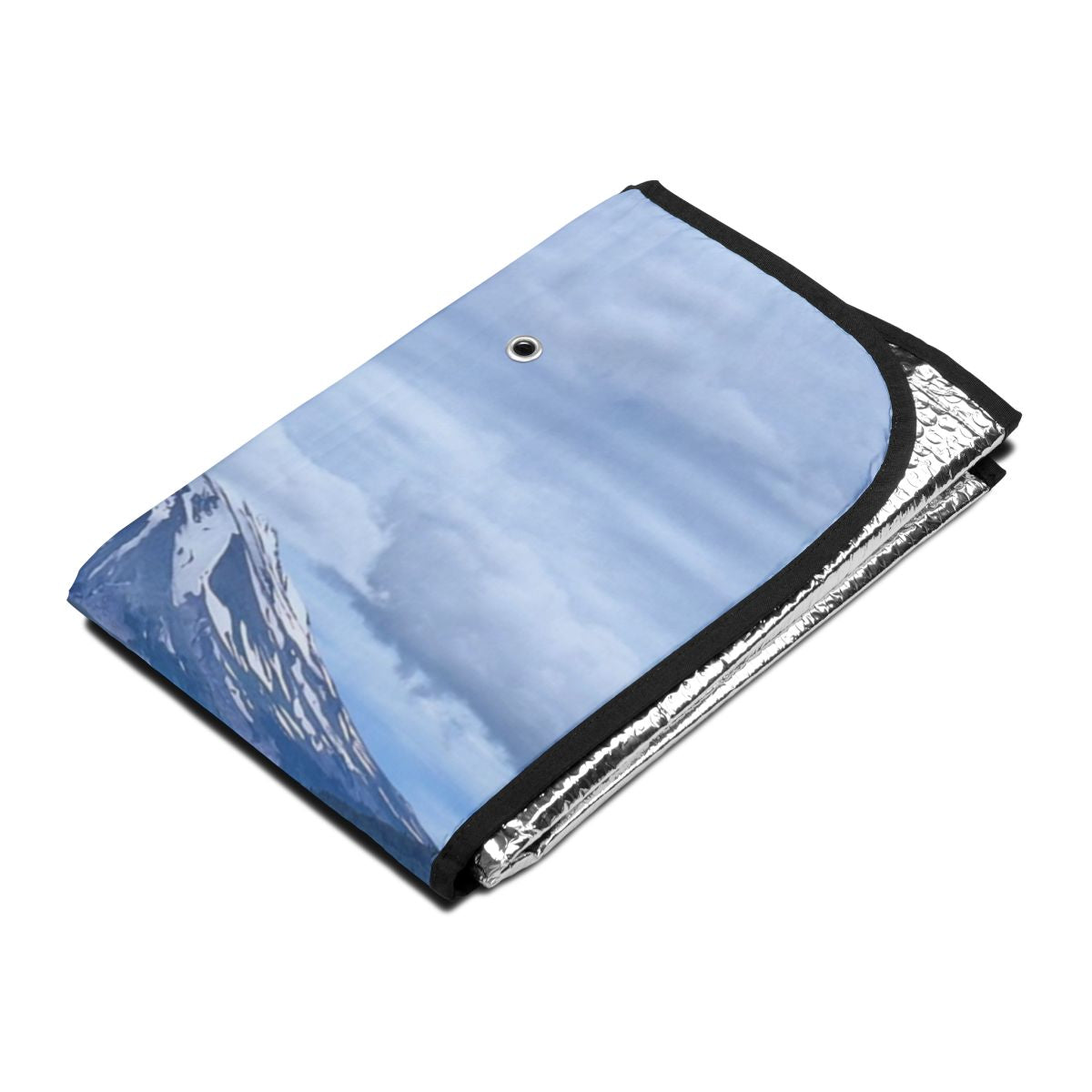 Mountainous Scenic Foldable Car Windshield Sunshade