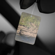 Person Paddling on Calm Lake Air Freshener